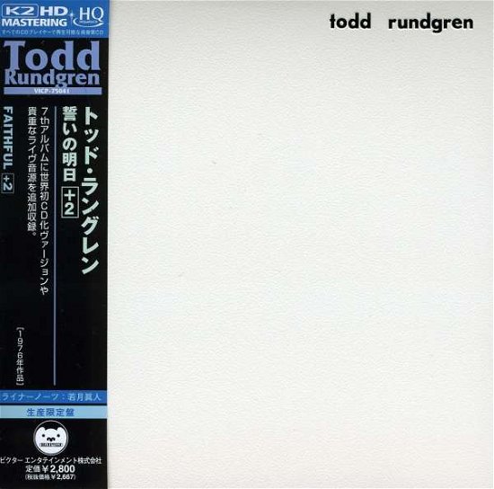 Faithful - Todd Rundgren - Musik - JVC - 4988002614981 - 25. januar 2011