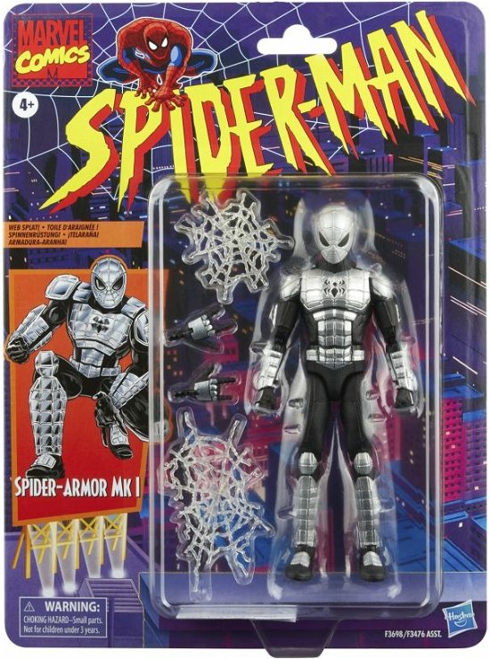 Marvel: Hasbro - Spider-man Legends Classic Arch 5 Armored Spider-man - Marvel: Hasbro - Produtos - Hasbro - 5010993937981 - 