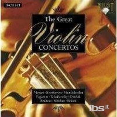 Great Violin Concertos - Violin - Música - BRILLIANT CLASSICS - 5028421996981 - 13 de mayo de 2008