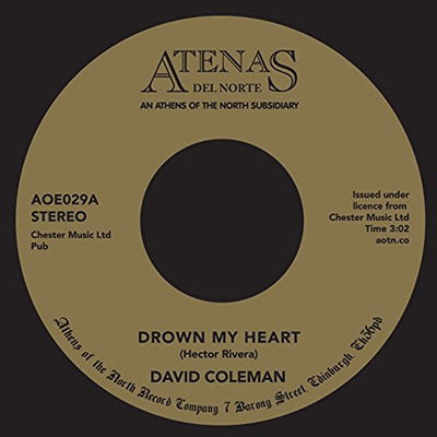 Cover for David Coleman · Drown My Heart (LP) (2018)