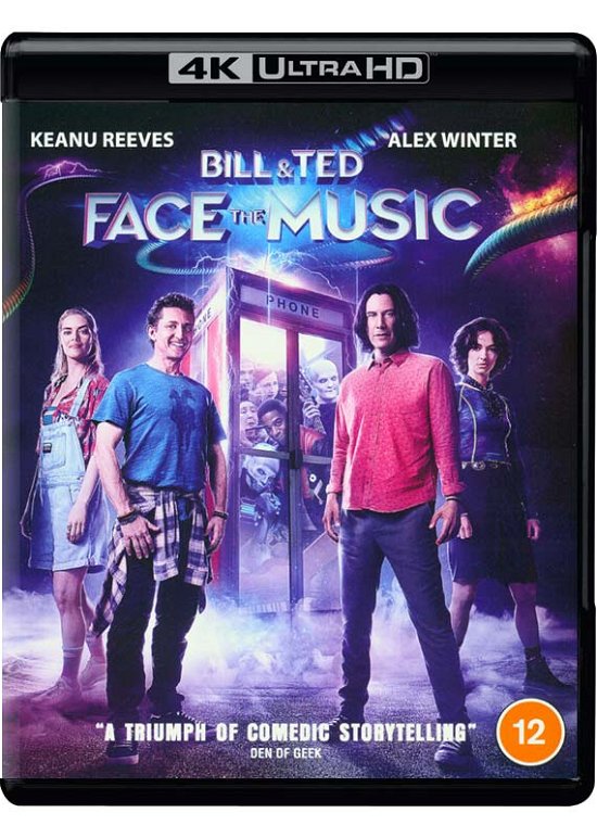 Cover for Bill &amp; Ted Face the Music (4k · Bill and Ted Face The Music (4K Ultra HD) (2021)