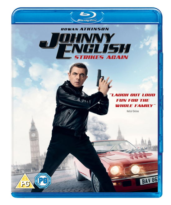 Cover for Rowan Atkinson · Johnny English Strikes Again (Blu-ray) (2019)