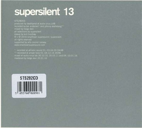 Cover for Supersilent · 13 (CD) (2016)
