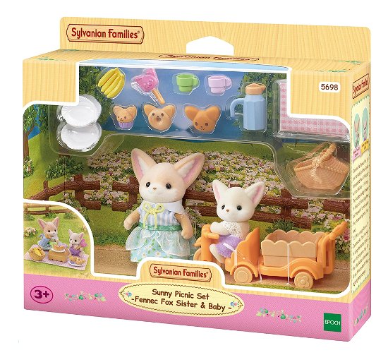 Cover for Sylvanian Families  Sunny Picnic Set Fennec Fox Sister  Baby Toys (MERCH)