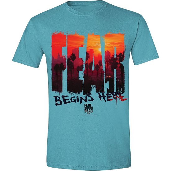 Cover for Walking Dead (The) · Walking Dead (The): Fear L.A. Skyline (T-Shirt Unisex Tg. S) (N/A)