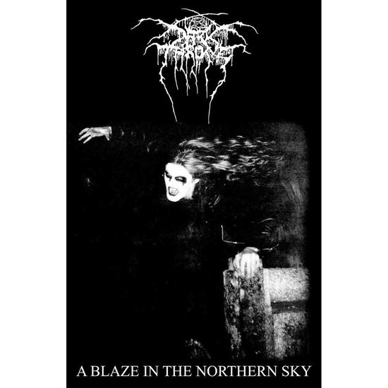 Darkthrone Textile Poster: A Blaze In The Northern Sky - Darkthrone - Fanituote - ROCKOFF - 5055339729981 - 