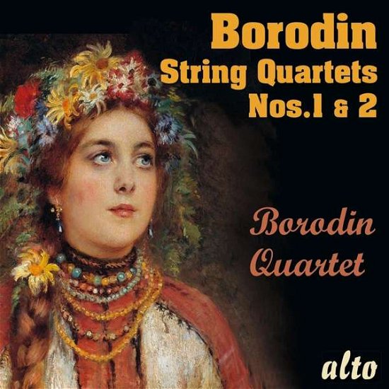 Cover for Borodin Quartet · Alexander Borodin String Quartets Nos.1 &amp; No.2 (CD) (2019)