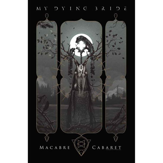 Cover for My Dying Bride · My Dying Bride Textile Poster: Macabre Cabaret (Plakat)