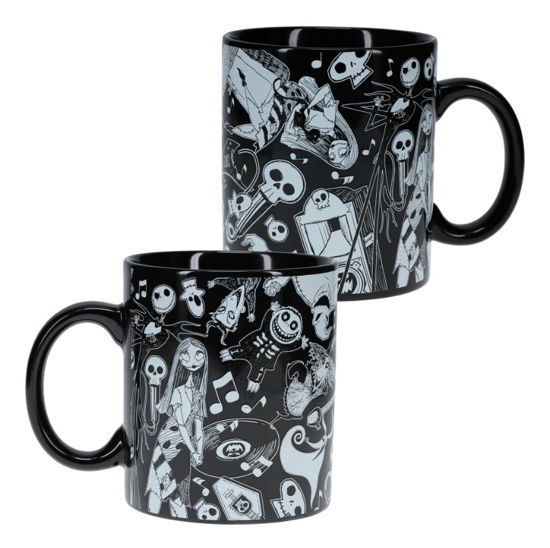 Disney: Paladone - The Nightmare Before Christmas - Glow In The Dark Mug Xl - Disney: Paladone - Merchandise -  - 5056577708981 - 21. august 2023