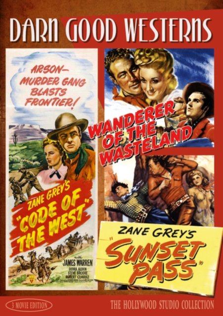 Cover for Darn Good Westerns 3 Code of the West Sunset · Darn Good Westerns Volume 3 (DVD) (2019)