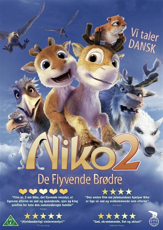 Cover for Niko 2 - De Flyvende Brødre (DVD) (2013)