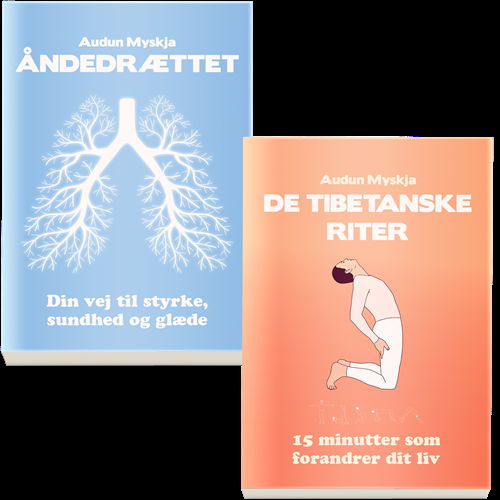 Cover for Audun Myskja · Åndedrættet og De tibetanske riter (N/A) [1st edition] (2022)