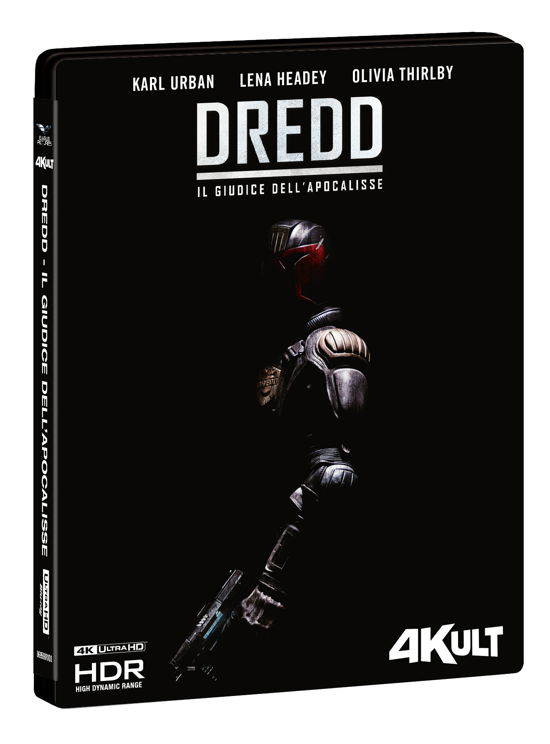 Cover for Dredd (Blu-Ray 4K+Blu-Ray Hd) (Blu-ray)
