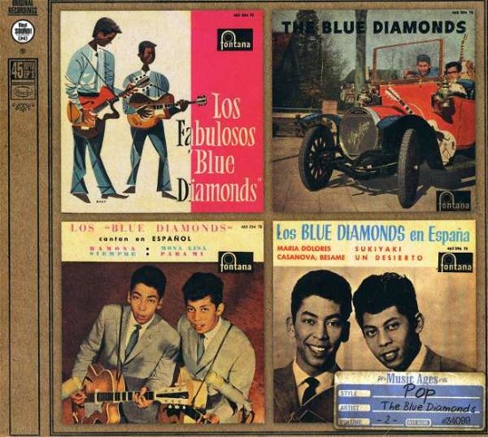 Cover for Blue Diamonds · 4 Original 45 Ep's, 16 Tr (CD) (2014)