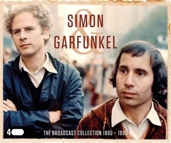 Cover for Simon &amp; Garfunkel · Broadcast Collection The 1965 - 1992 (4 CD Box) (CD) (2023)
