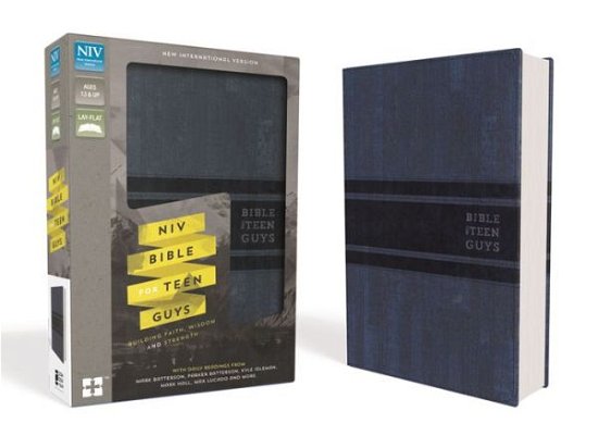 Cover for Zondervan · NIV, Bible for Teen Guys, Leathersoft, Blue : Building Faith, Wisdom and Strength (Imitation Leather Bo) (2016)