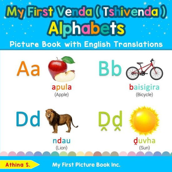 Cover for Athina S · My First Venda  Alphabets Picture Book with English Translations (Book) (2019)