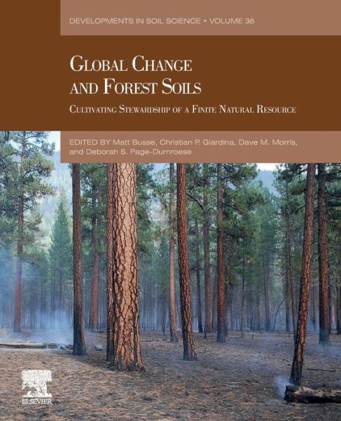 Cover for Global Change and Forest Soils: Cultivating Stewardship of a Finite Natural Resource - Developments in Soil Science (Paperback Book) (2019)