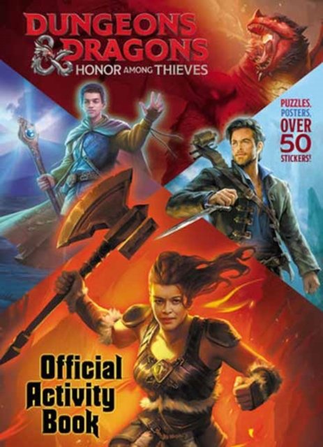 Cover for Random House · Dungeons &amp; Dragons: Honor Among Thieves: Official Activity Book (Dungeons &amp; Dragons: Honor Among Thieves) (Pocketbok) (2023)