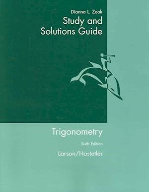 Cover for Larson · Study and Solutions Guide for Larson / Hostetler S Trigonometry, 6th (Paperback Book) [6th edition] (2003)