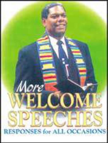 Cover for Abingdon Press · More Welcome Speeches: Responses for All Occasions (Paperback Book) (1997)