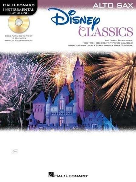 Cover for Walt Disney · Alto Saxophone Play-along: Disney Classics (Paperback Bog) (2012)