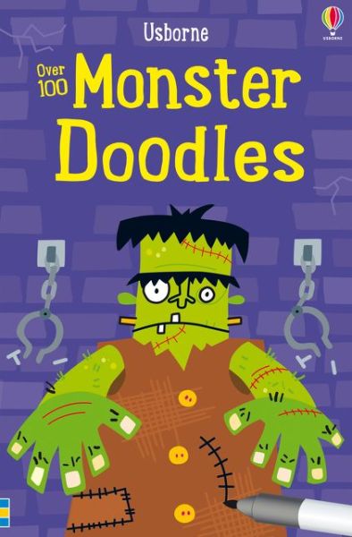 Cover for Fiona Watt · Over 100 Monster Doodles (Paperback Bog) (2016)