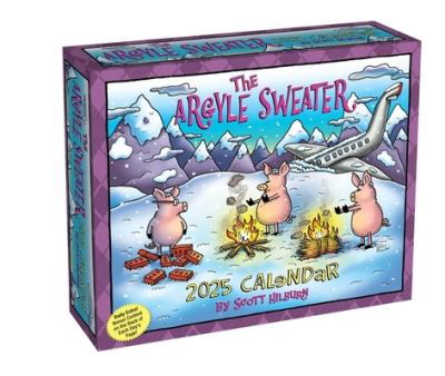 Cover for Scott Hilburn · The Argyle Sweater 2025 Day-to-Day Calendar (Calendar) (2024)