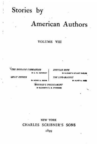 Cover for Stories by American Authors · Stories by American Authors - Vol. VIII (Paperback Book) (2016)