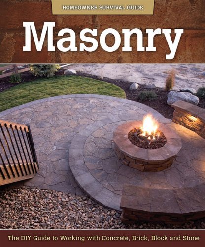 Cover for John Kelsey · Masonry: The DIY Guide to Working with Concrete, Brick, Block, and Stone (Paperback Book) [Original edition] (2012)