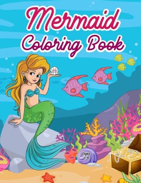 Cover for Fun Forever · Mermaid Coloring Book (Paperback Bog) (2019)