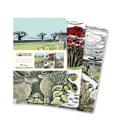 Angela Harding Set of 3 Mini Notebooks - Mini Notebook Collections - Flame Tree Studio - Books - Flame Tree Publishing - 9781804171981 - August 2, 2022