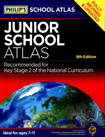 Cover for Philips · Philip's Junior School Atlas 9th Edition (Hardcover Book) [9 Rev edition] (2015)