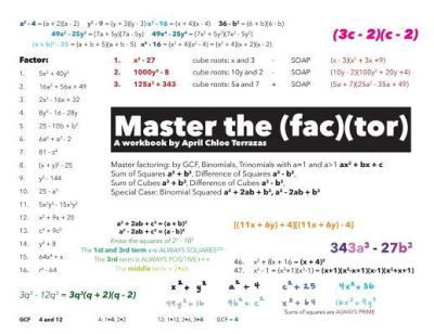 Master the Factor - April Chloe Terrazas - Bücher - Crazy Brainz - 9781941775981 - 8. April 2019