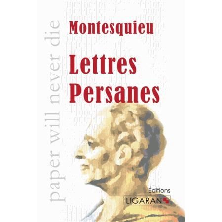 Cover for Montesquieu · Lettres persanes (Paperback Book) (2015)