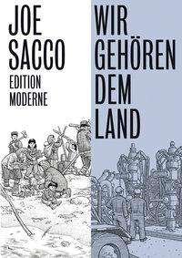 Cover for Sacco · Wir gehören dem Land (Buch)