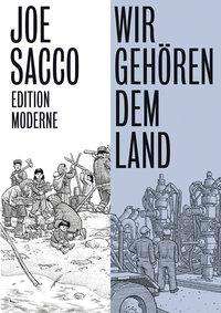 Cover for Sacco · Wir gehören dem Land (Buch)