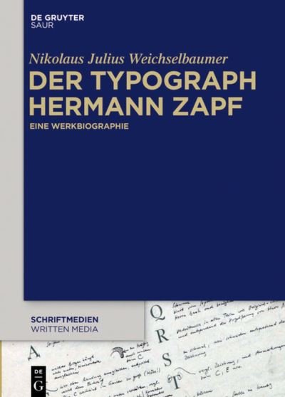 Cover for Weichselbaumer · Der Typograph Hermann Za (Bog) (2015)
