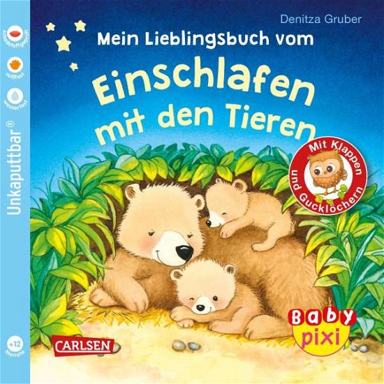 Cover for Denitza Gruber · Baby Pixi (unkaputtbar) 96: Mein Lieblingsbuch vom Einschlafen mit den Tieren (Paperback Bog) (2021)