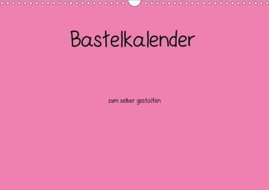 Cover for Tobias · Bastelkalender - Pink (Wandkalen (Buch)