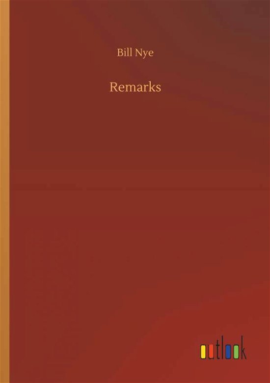 Cover for Nye · Remarks (Book) (2018)