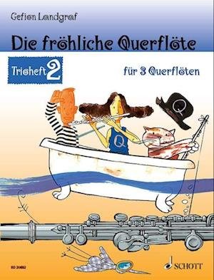Cover for Gefion Landgraf · Die froehliche Querfloete (Bok) (2012)