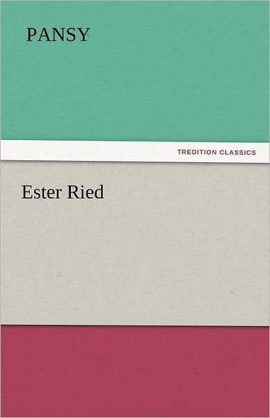Cover for Pansy · Ester Ried (Tredition Classics) (Paperback Book) (2011)
