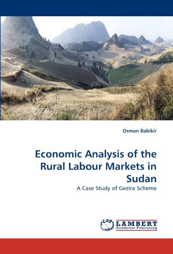 Cover for Osman Babikir · Economic Analysis of the Rural Labour Markets in Sudan: a Case Study of Gezira Scheme (Paperback Bog) (2011)