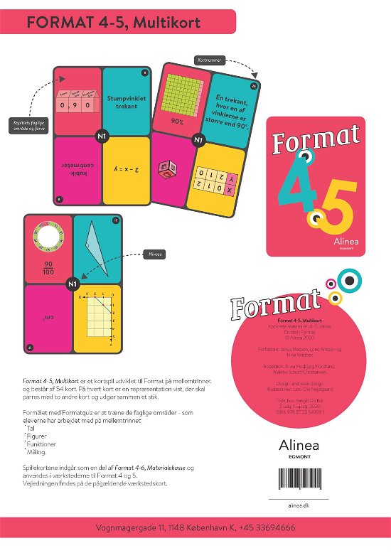 Format: Format 4-5, Multikort - Janus Madsen; Nina Winther Arnt; Lone Anesen - Bücher - Alinea - 9788723543981 - 1. Juni 2020