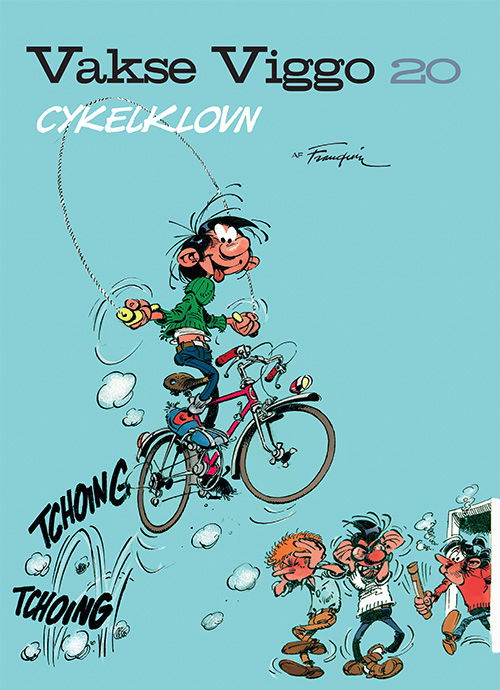 Cover for Franquin · Vakse Viggo: Vakse Viggo 20: Cykelklovn (Sewn Spine Book) [1th edição] (2024)