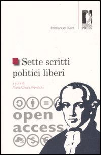 Cover for Immanuel Kant · Sette Scritti Politici Liberi (Book)