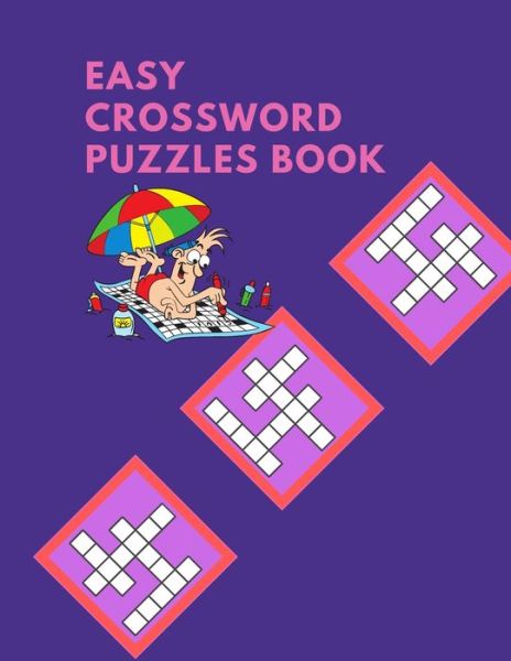 Cover for Kitdanai Viriyachaipong · Easy Crossword Puzzles Book (Pocketbok) (2020)