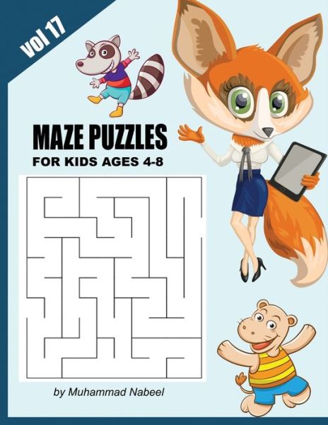 Cover for Muhammad Nabeel · Maze Puzzles for Kids Ages 4-8 - Vol 17 (Paperback Bog) (2020)