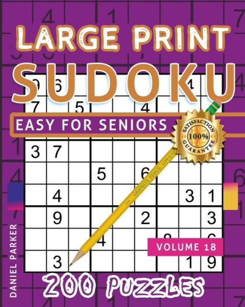 Cover for Samworld Press · Large Print Easy Sudoku Puzzle Book For Seniors (Paperback Book) (2020)